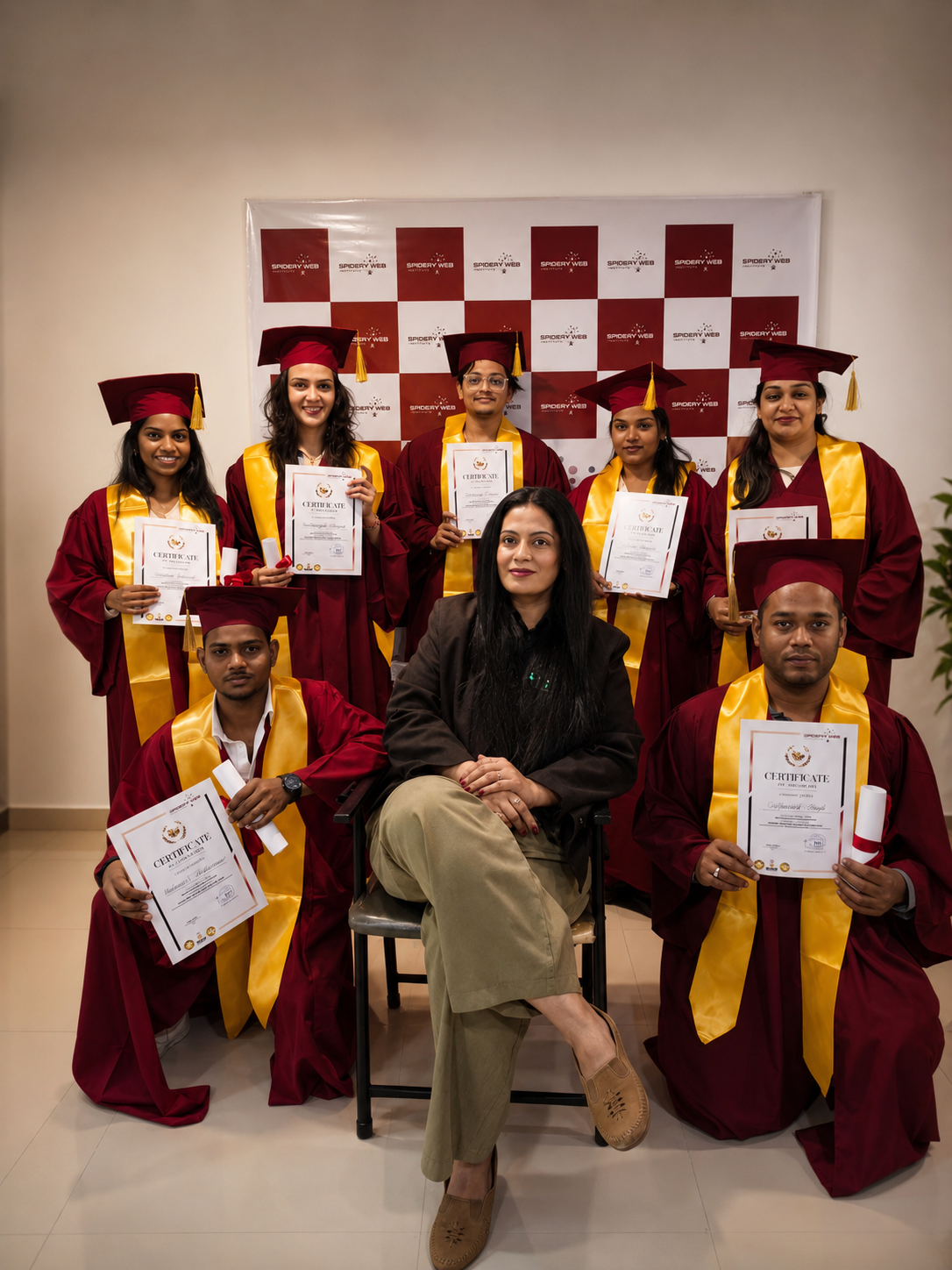Graduation Day at Digital Marketing Institute in Mumbai Malad